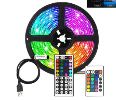 RGB LED Light Strip — Music Sync, App & Remote Control