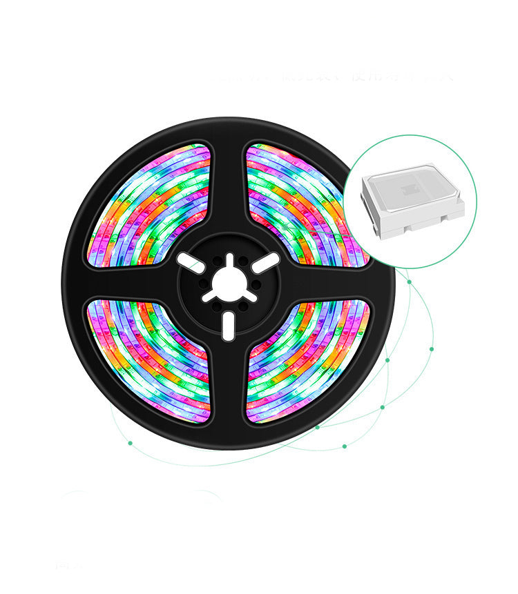 RGB LED Light Strip — Music Sync, App & Remote Control